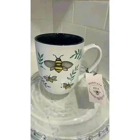 Busy Bee Spring Easter Coffee Mug super cute gift! NWT - Picture 2 of 9